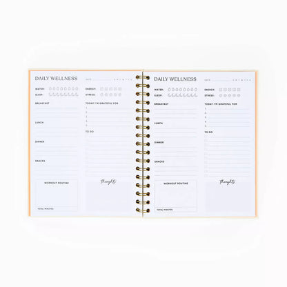 Be Rooted 7"X9" Wellness Planner Let Your Mind Run Free