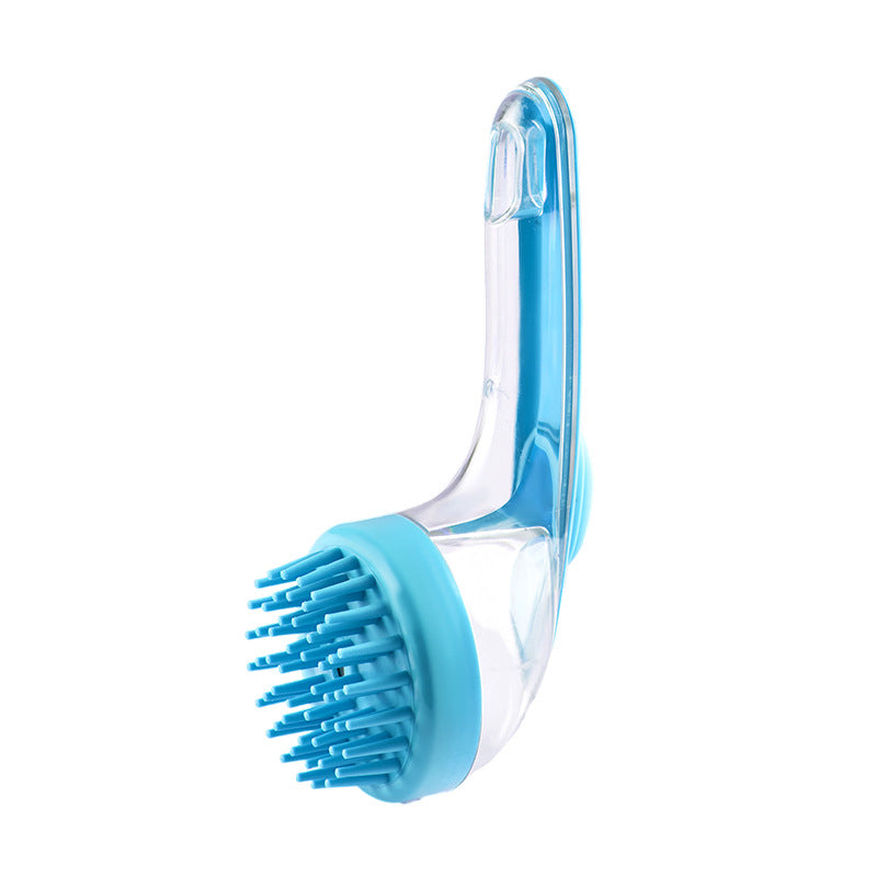 Dogs Cats Pets Brush Pet Bath Brush Cleaning Brushes Long Handle Shower Brush Pet Supplies Cat Dog Pet Grooming Comb for Pet Products