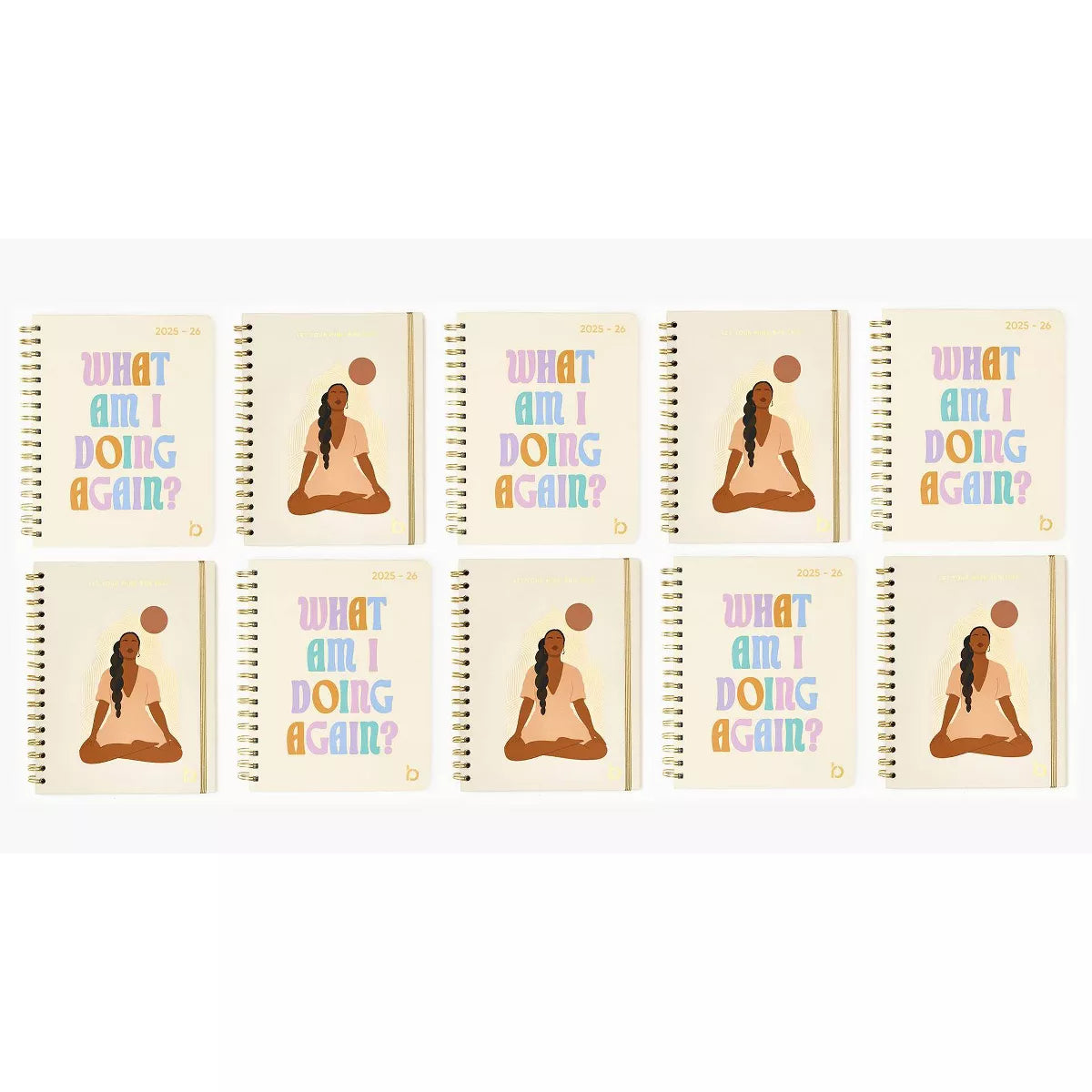 Be Rooted 7"X9" Wellness Planner Let Your Mind Run Free