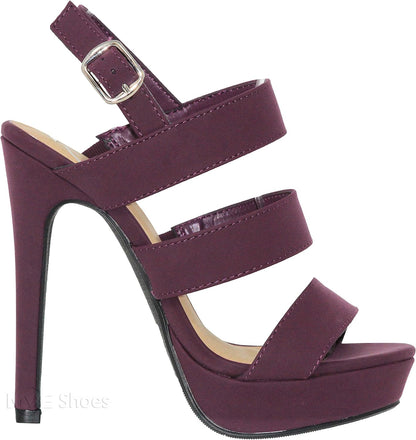 Shoes Women'S Open Toe Strappy High Heel Sandals, Summer
