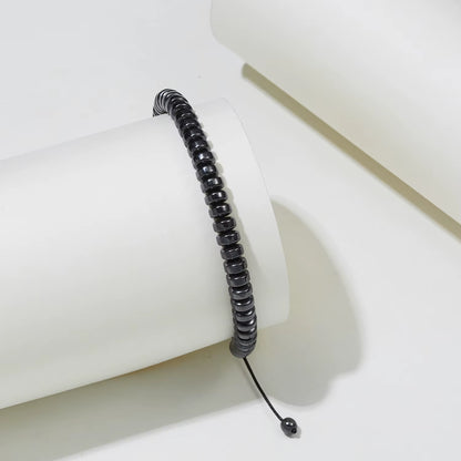 Magnetic Therapy Health Care Loss Weight Effective Black Stone Bracelets Slimming Stimulating Acupoints Arthritis Pain Relief
