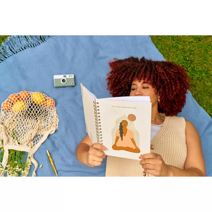 Be Rooted 7"X9" Wellness Planner Let Your Mind Run Free