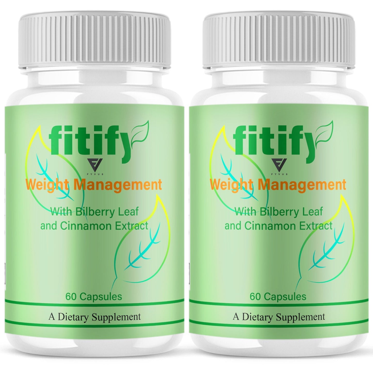 (2 Pack) Fitify Health Management, Fitify Maximum Health Support (120 Capsules)