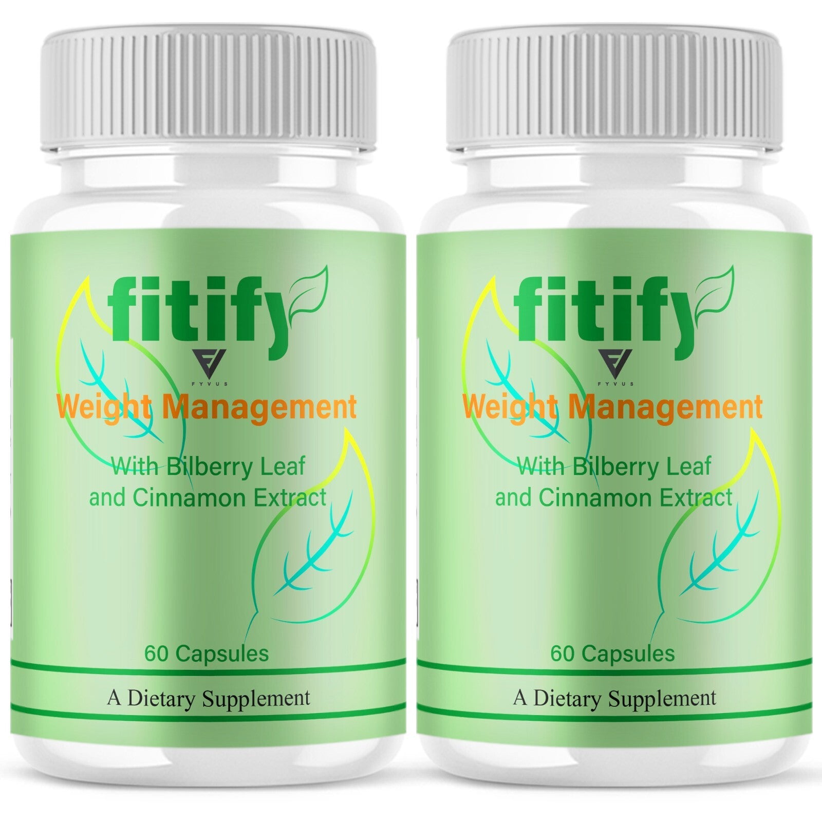 (2 Pack) Fitify Health Management, Fitify Maximum Health Support (120 Capsules)