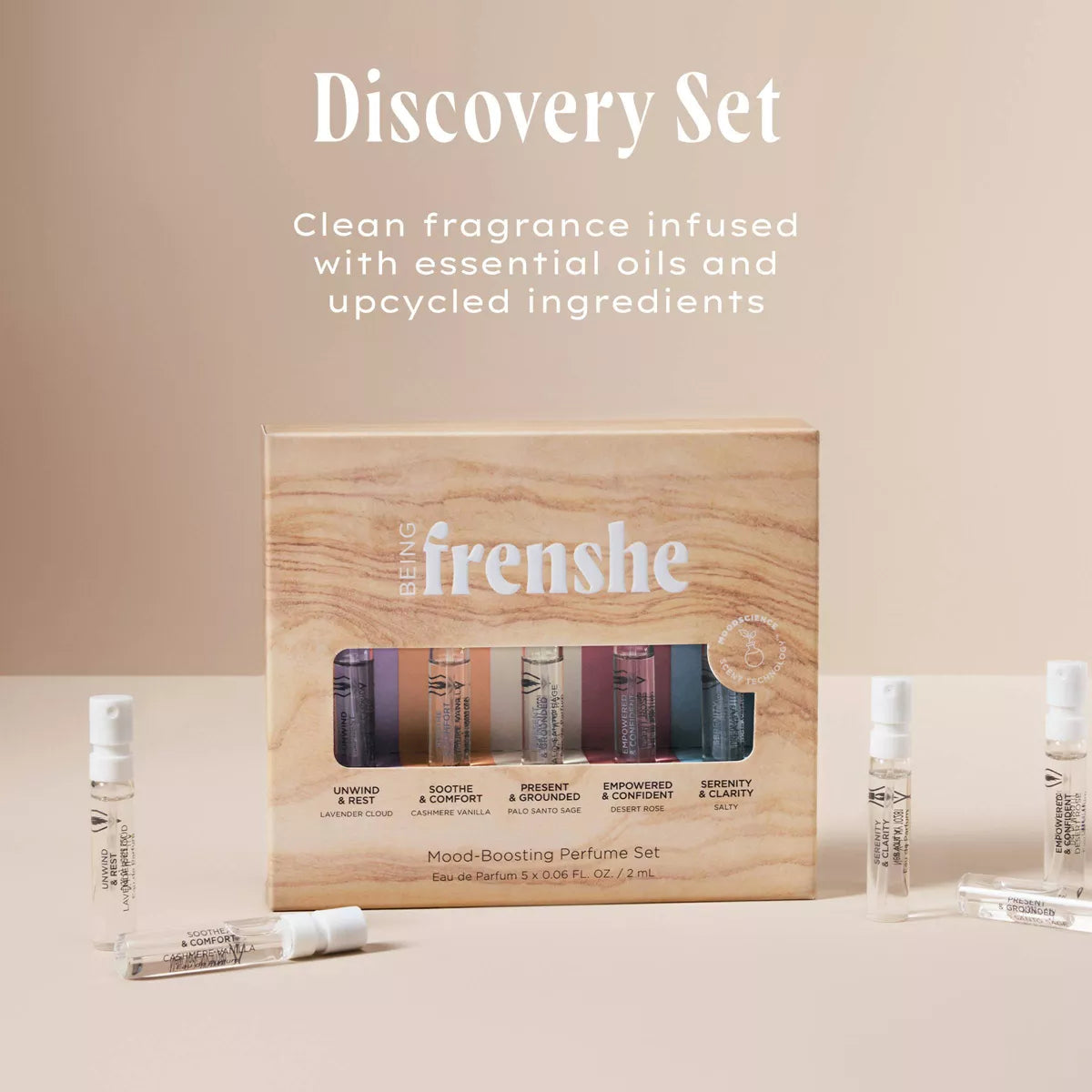 Being Frenshe Mood Boosting Perfume Discovery Set - 3 Fl Oz/5Ct