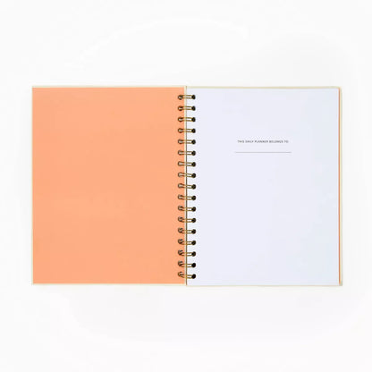 Be Rooted 7"X9" Wellness Planner Let Your Mind Run Free