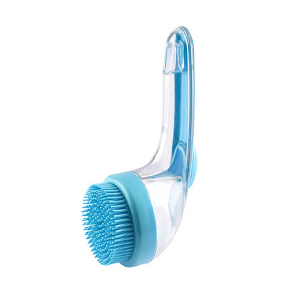 Dogs Cats Pets Brush Pet Bath Brush Cleaning Brushes Long Handle Shower Brush Pet Supplies Cat Dog Pet Grooming Comb for Pet Products
