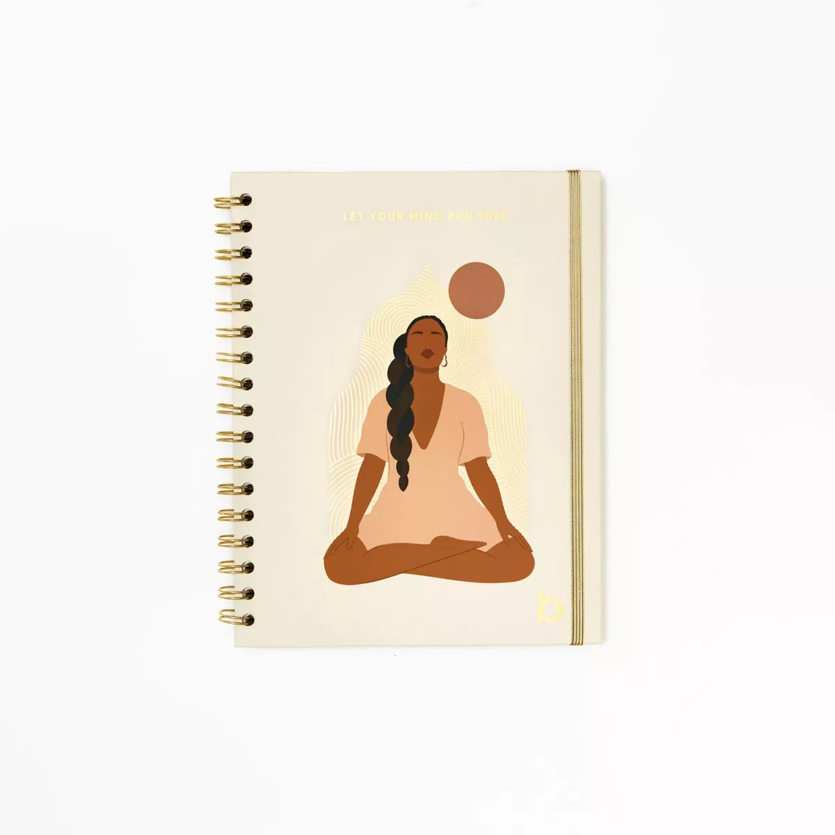 Be Rooted 7"X9" Wellness Planner Let Your Mind Run Free