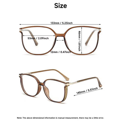 Fashion Reading Glasses Women Anti-Blue Light Eyeglasses Woman Prescription Eyewear Blocking Blue Light Readers