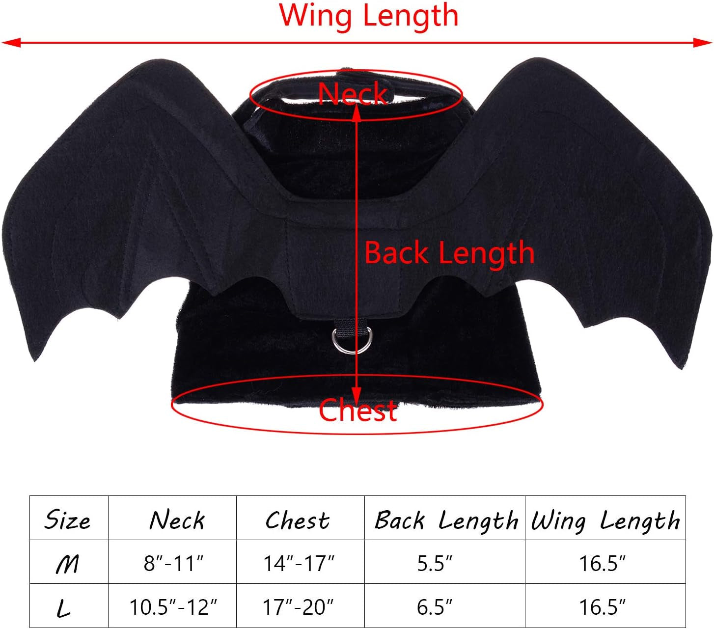 Pet Bat Wings for Dogs, Pet Dog Costume, Bat Wings Pet Christmas Halloween Costumes