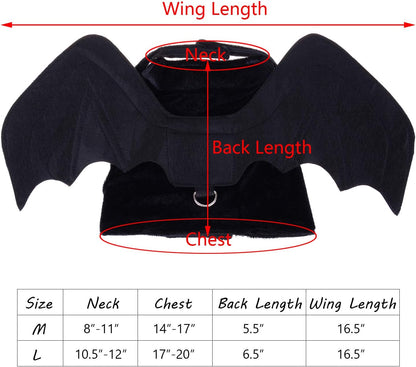 Pet Bat Wings for Dogs, Pet Dog Costume, Bat Wings Pet Christmas Halloween Costumes